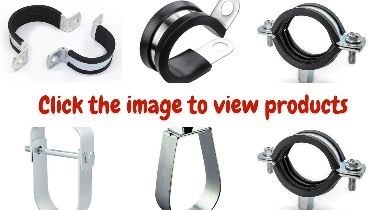 types of pipe clamps 